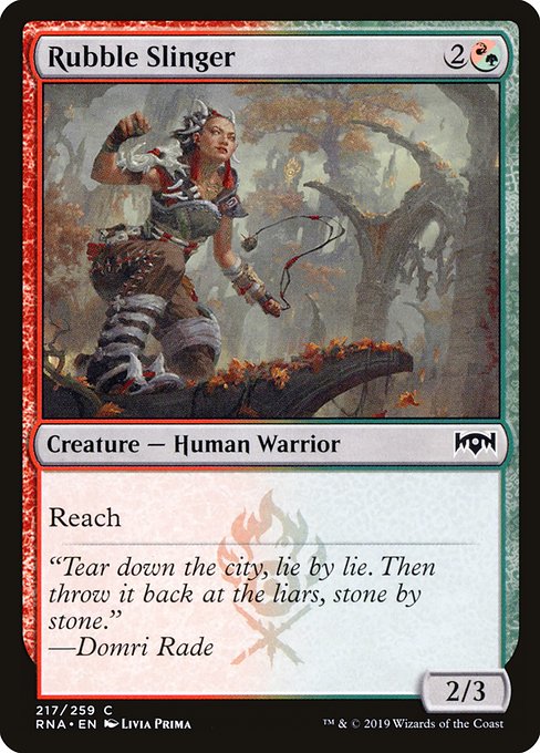 RNA: Rubble Slinger