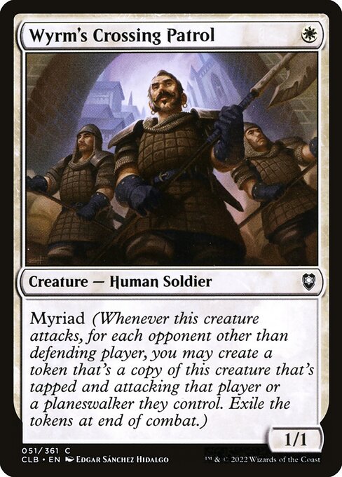 CLB: Wyrm's Crossing Patrol (Foil)