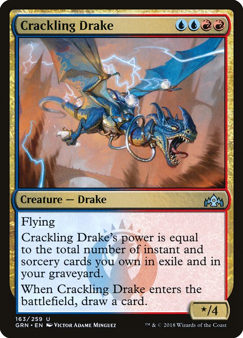 GRN: Crackling Drake (Foil)