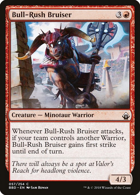 BBD: Bull-Rush Bruiser (Foil)