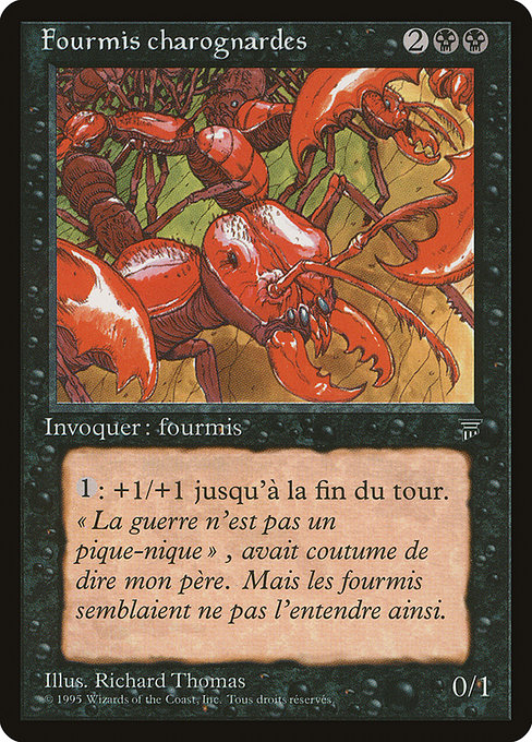 REN: Carrion Ants (French) - "Fourmis charognardes"