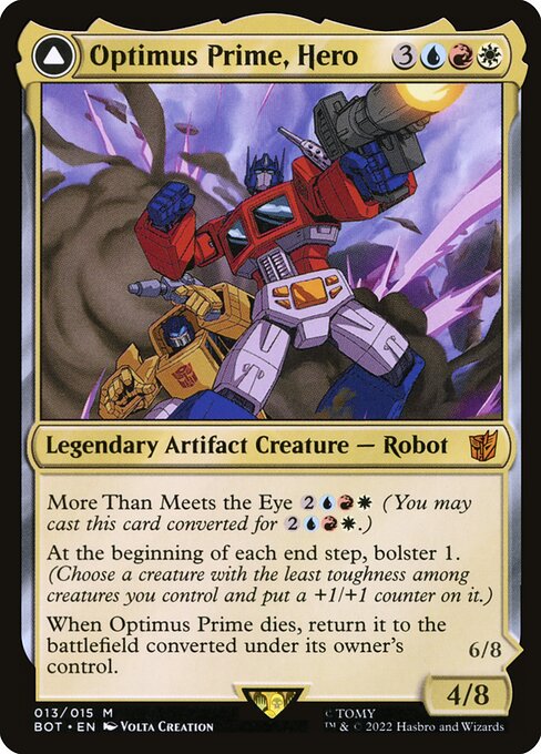 BOT: Optimus Prime, Hero