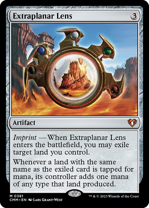 CMM: Extraplanar Lens