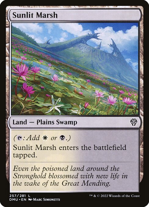DMU: Sunlit Marsh