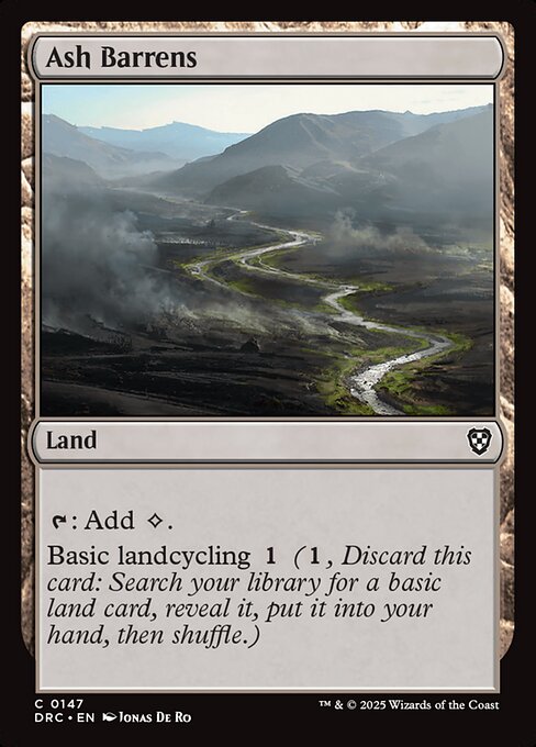 DRC: Ash Barrens