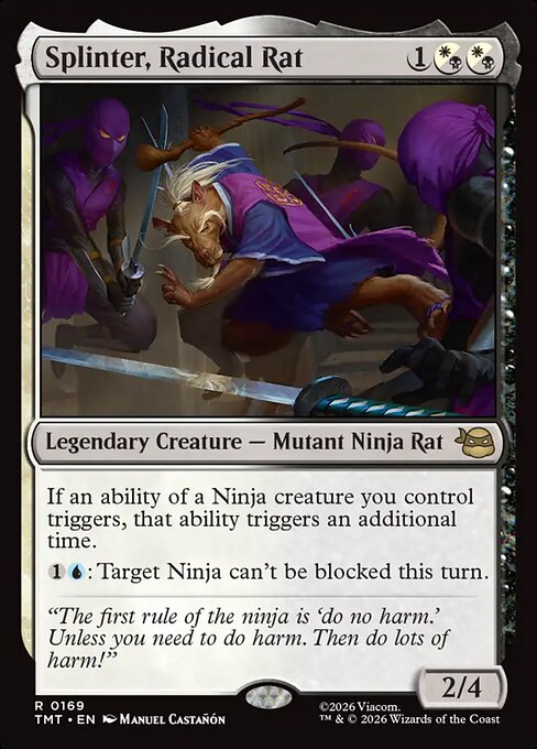 TMT: Splinter, Radical Rat