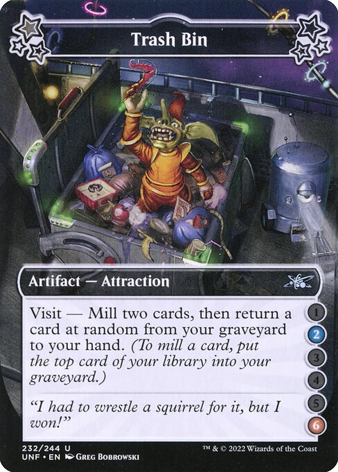 UNF: Trash Bin (2-6) (Foil)