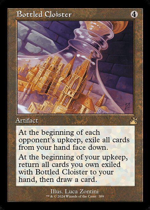 RVR: Bottled Cloister (Retro Frame) (Foil)