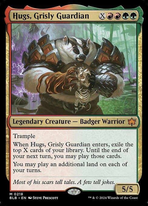 BLB: Hugs, Grisly Guardian (Foil)