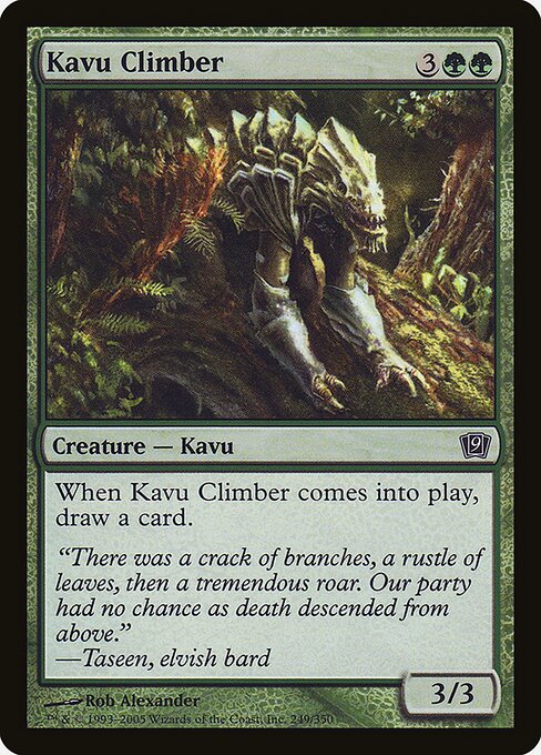 9ED: Kavu Climber (Foil)