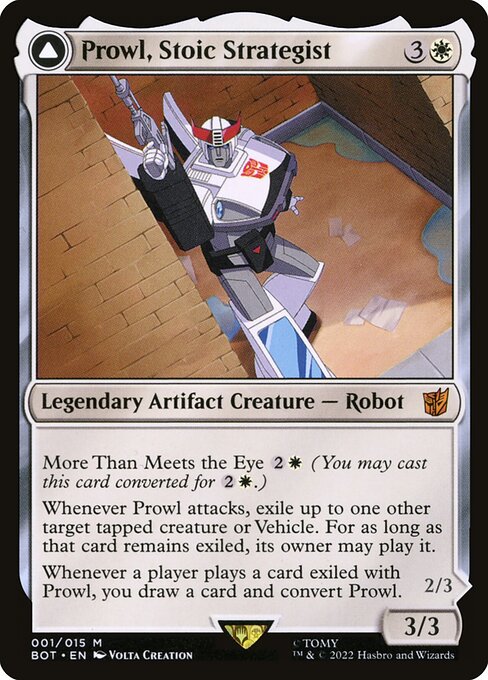 BOT: Prowl, Stoic Strategist