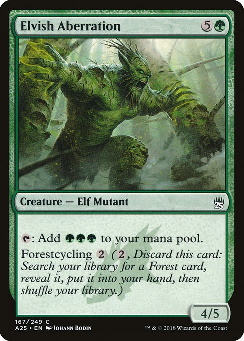 A25: Elvish Aberration (Foil)