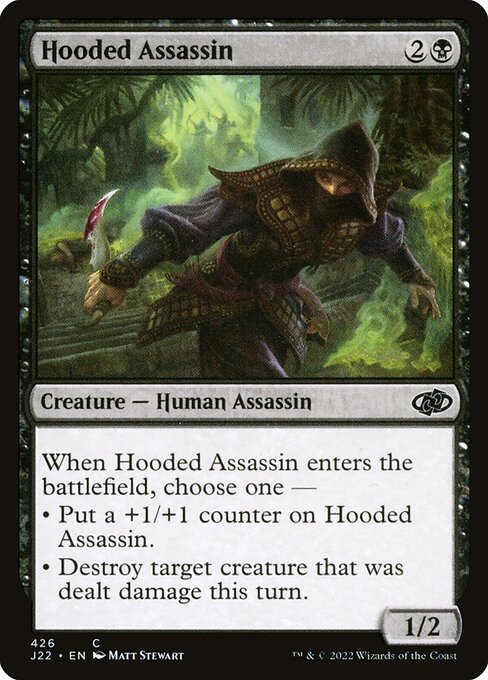J22: Hooded Assassin