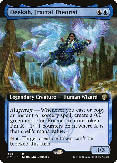 C21: Deekah, Fractal Theorist (Extended Art)