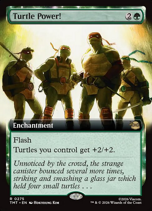 TMT: Turtle Power! (Extended Art) (Foil)