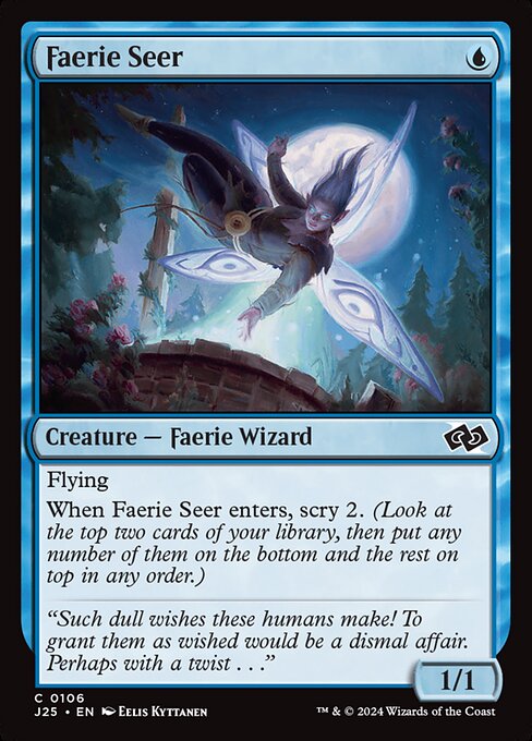 J25: Faerie Seer (Foil)