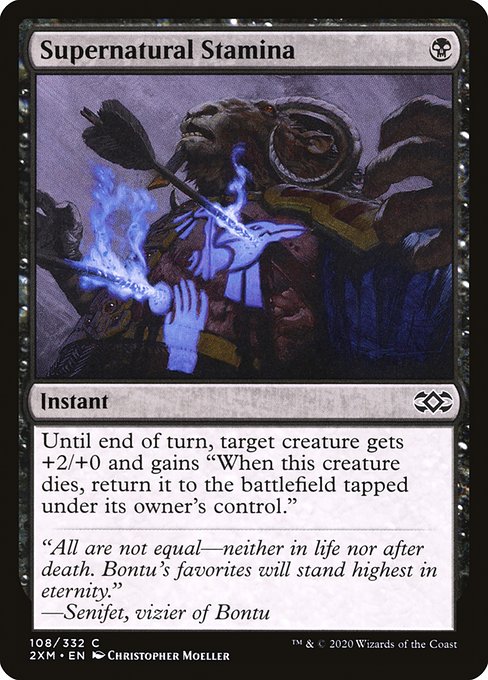 2XM: Supernatural Stamina (Foil)