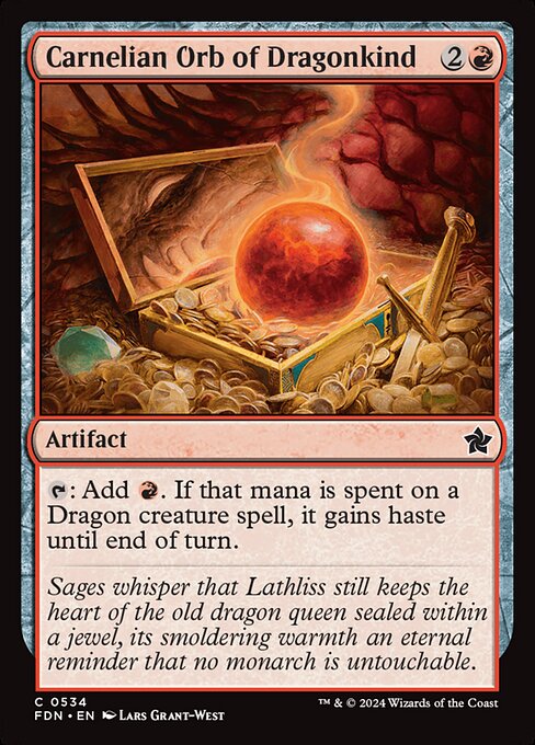 FDN: Carnelian Orb of Dragonkind