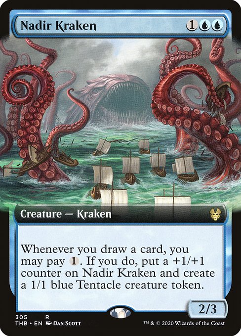 THB: Nadir Kraken (Extended Art) (Foil)