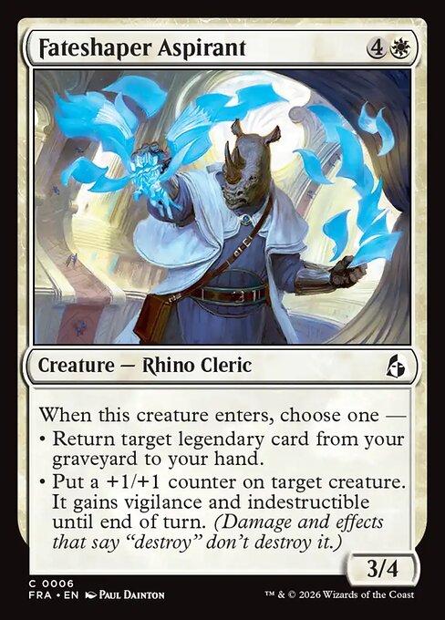 FRA: Fateshaper Aspirant