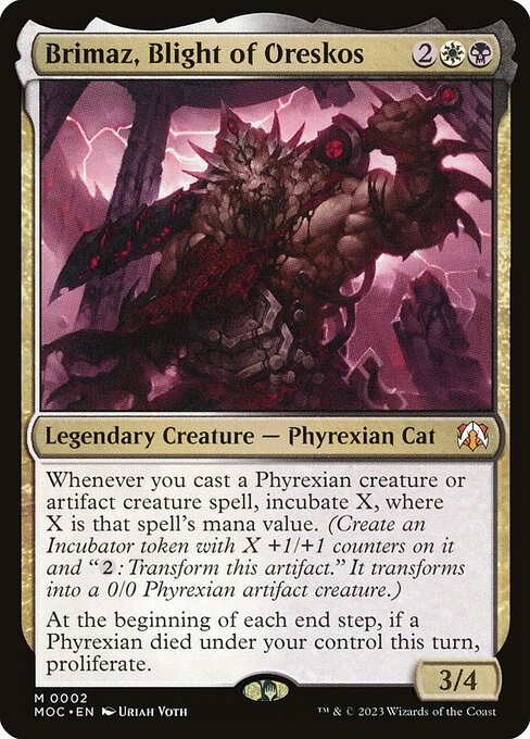 MOC: Brimaz, Blight of Oreskos (Foil)