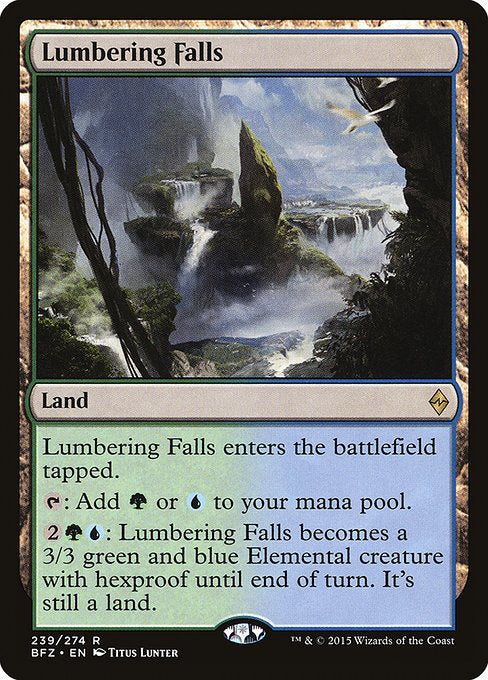 BFZ: Lumbering Falls (Foil)
