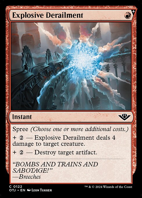 OTJ: Explosive Derailment (Foil)