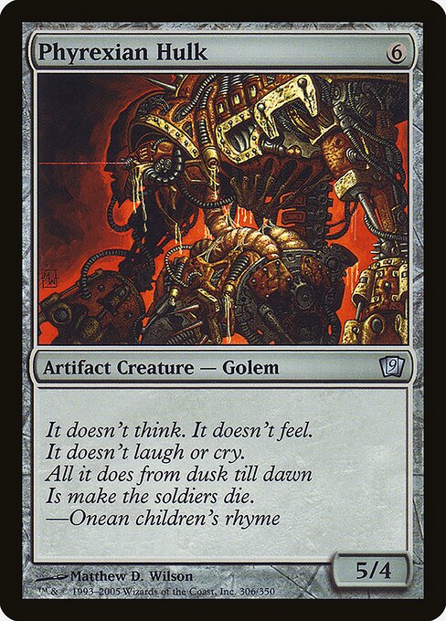9ED: Phyrexian Hulk (Foil)