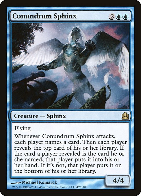 CMD: Conundrum Sphinx