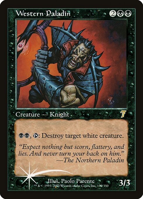 7ED: Western Paladin (Foil)