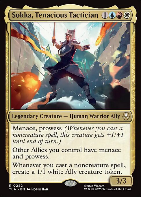 TLA: Sokka, Tenacious Tactician (Foil)