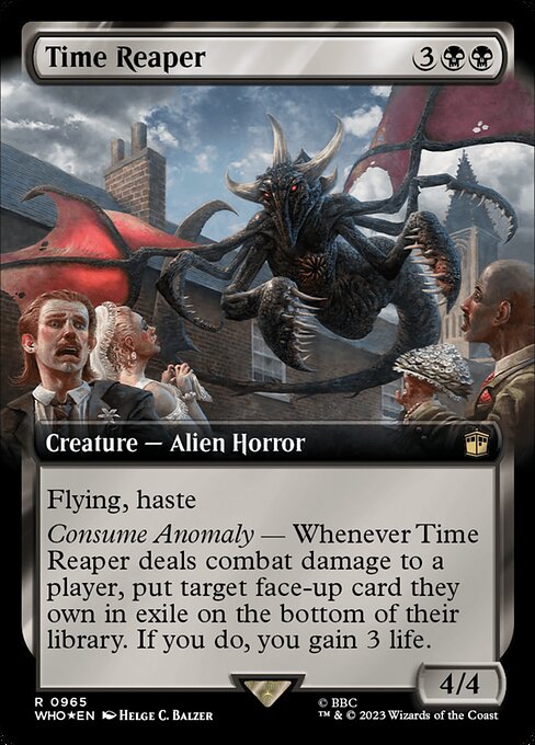 WHO: Time Reaper (Extended Art) (Surge Foil)