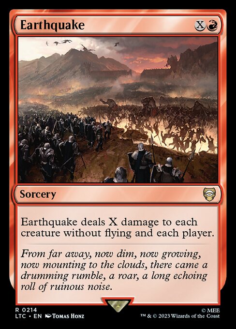 LTC: Earthquake