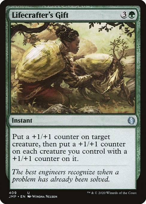 JMP: Lifecrafter's Gift