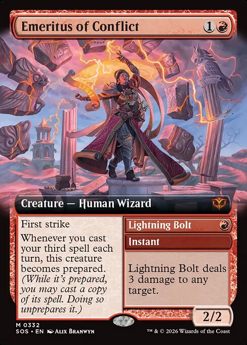 SOS: Emeritus of Conflict (Extended Art)