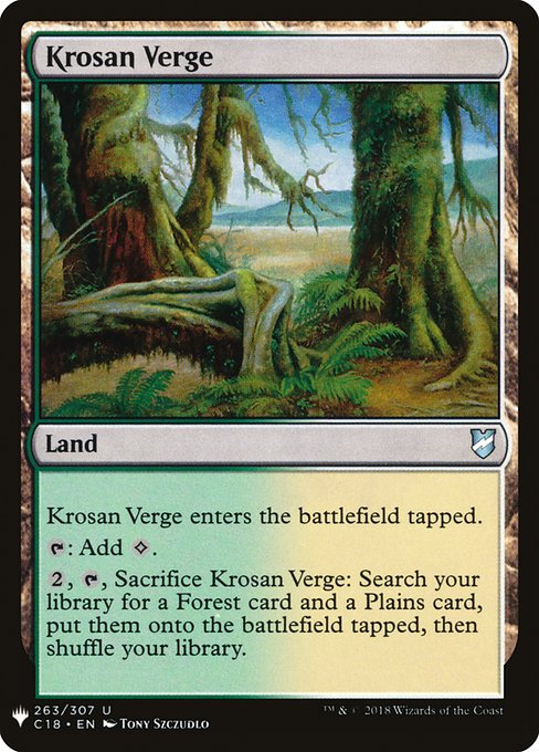 PLST: Krosan Verge (C18)