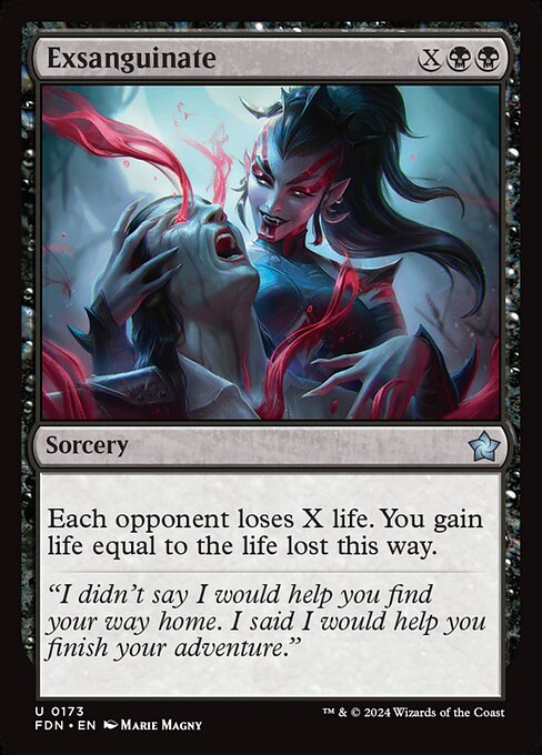FDN: Exsanguinate