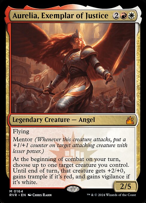 RVR: Aurelia, Exemplar of Justice