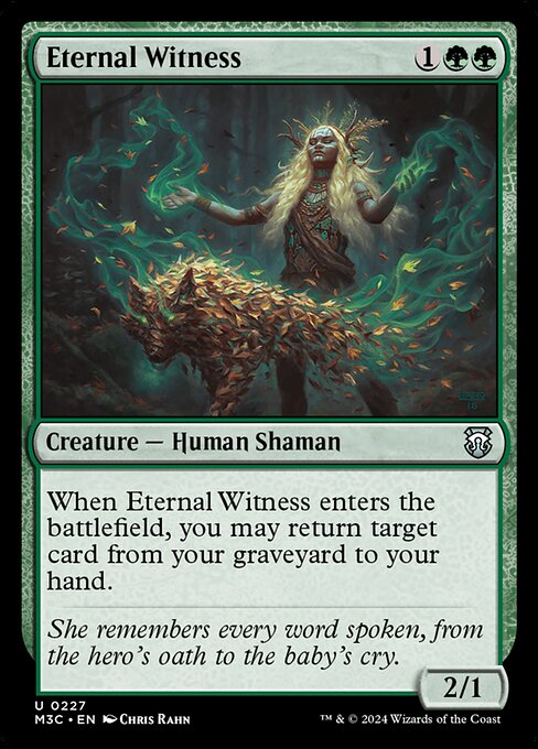 M3C: Eternal Witness