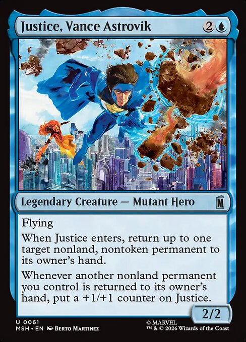 MSH: Justice, Vance Astrovik