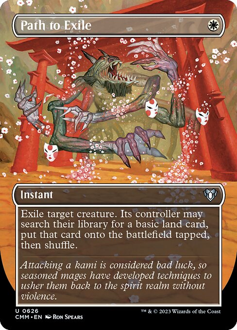 CMM: Path to Exile (Borderless) (Foil)