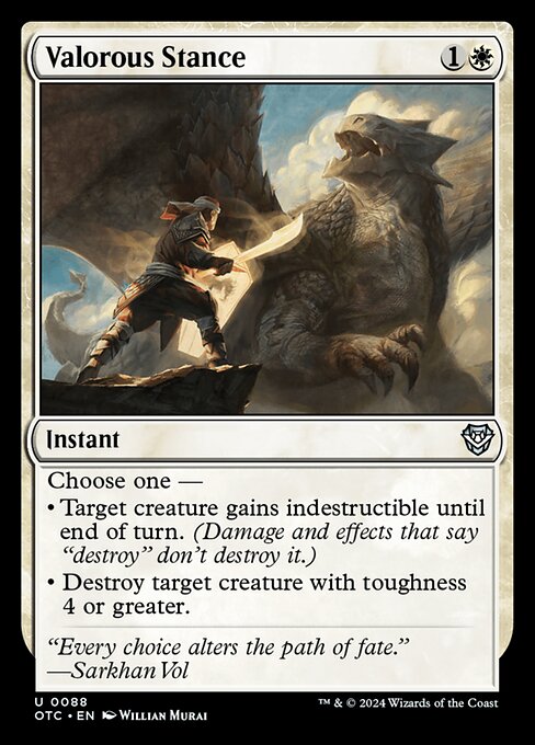 OTC: Valorous Stance