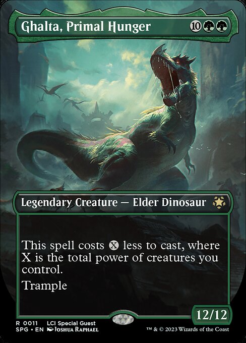 SPG: Ghalta, Primal Hunger (Borderless) (Foil)
