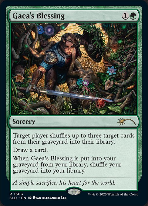 SLD: Gaea's Blessing (Foil)