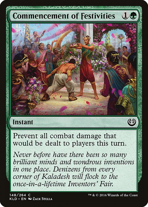 KLD: Commencement of Festivities (Foil)
