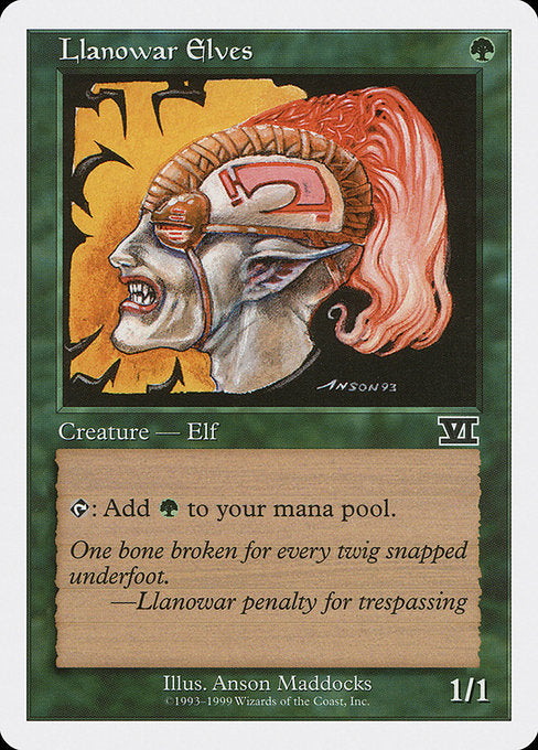 BRB: Llanowar Elves