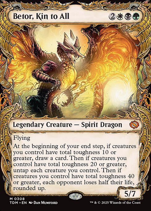TDM: Betor, Kin to All (Showcase) (Foil)