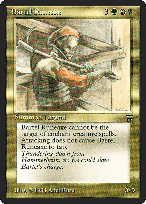 LEG: Bartel Runeaxe