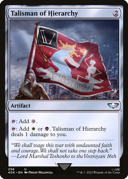 40K: Talisman of Hierarchy