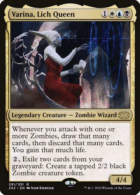 2X2: Varina, Lich Queen (Foil)